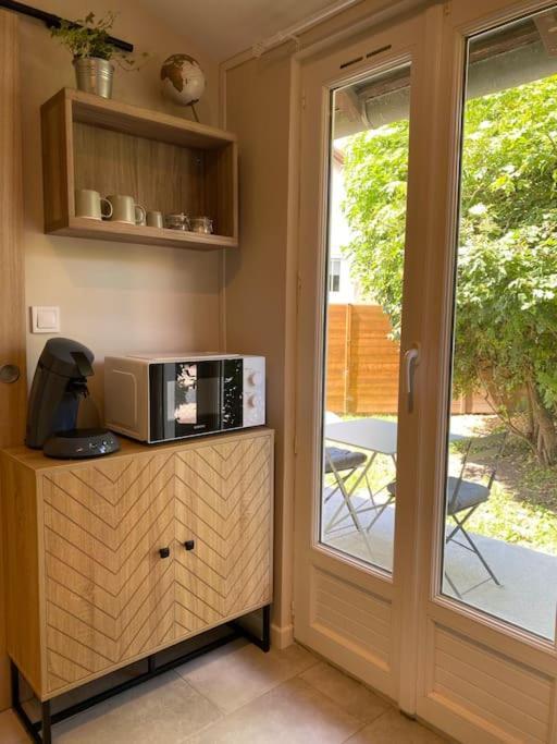 Les Embruns - Studio Avec Jardin Ouistreham Bagian luar foto